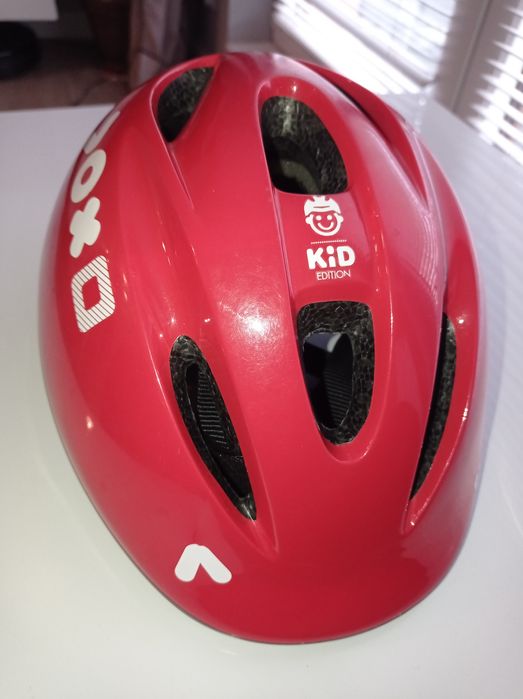 Kask rowerowy dla dzieci BTwin rozmiar 47-53 cm