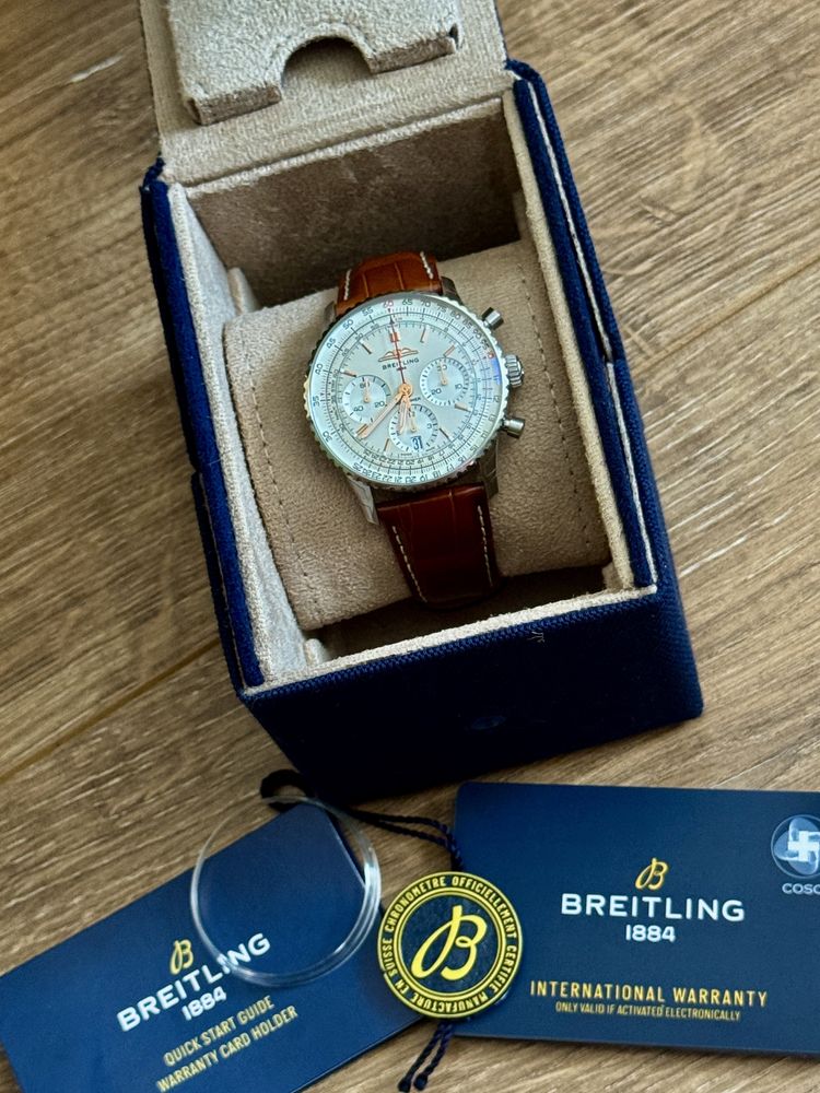 Breitling Navitimer 41 New Model B01 Komplet PL 2025r