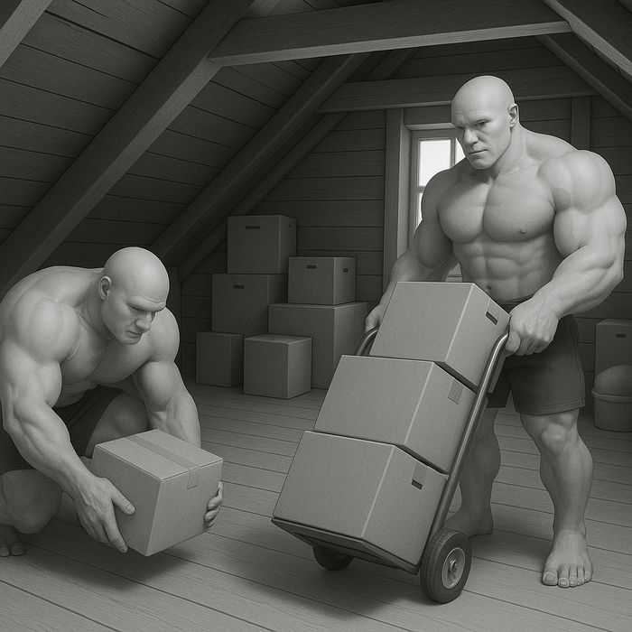 Przeprowadzki-Transport-Przewóz Rzeczy-Sprzatanie strychów