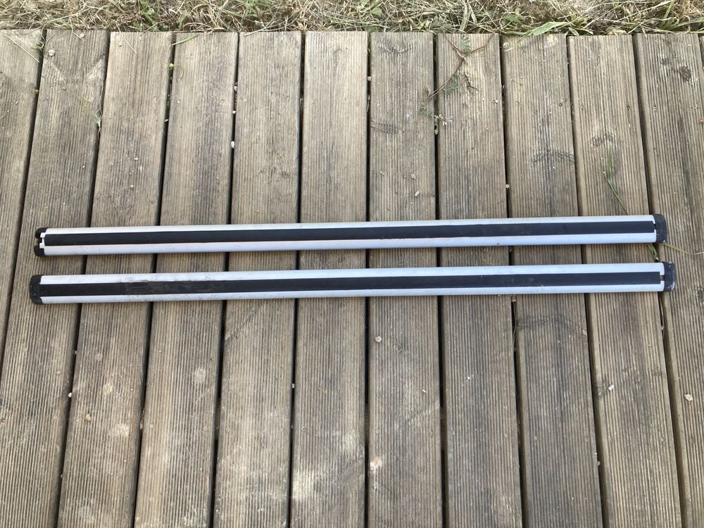 Thule Conjunto Barras de tejadilho e suporte bicicleta