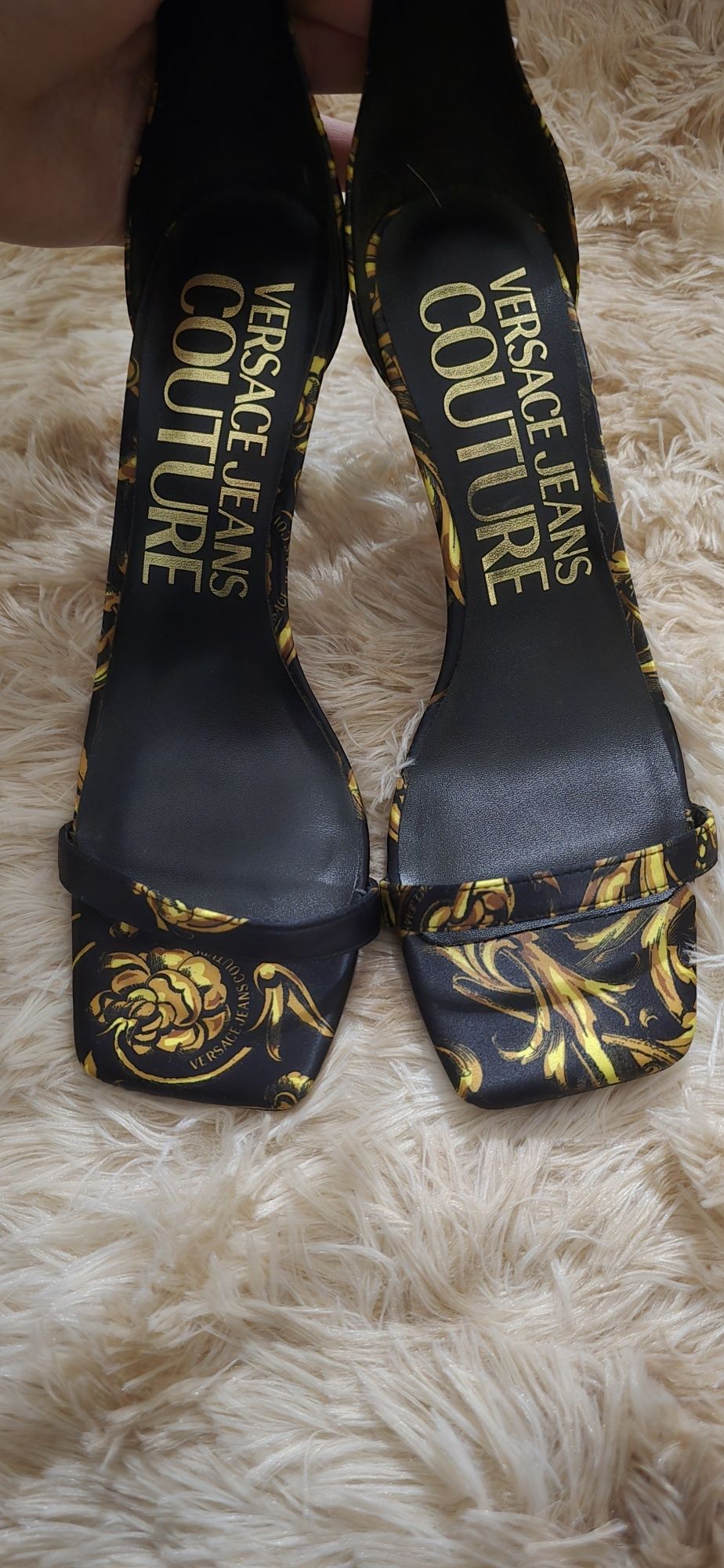 Sandálias Versace Couture