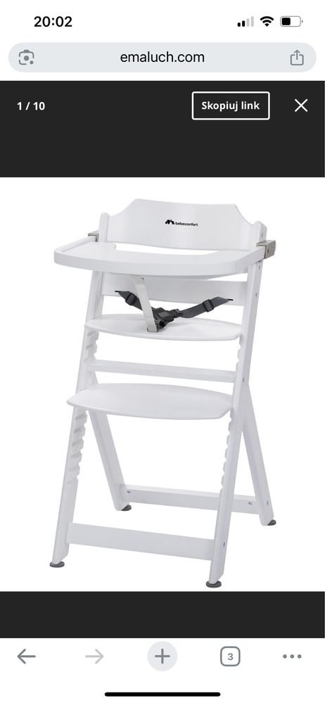 Safety 1st Timba krzesełko 3 w 1 dla dzieck