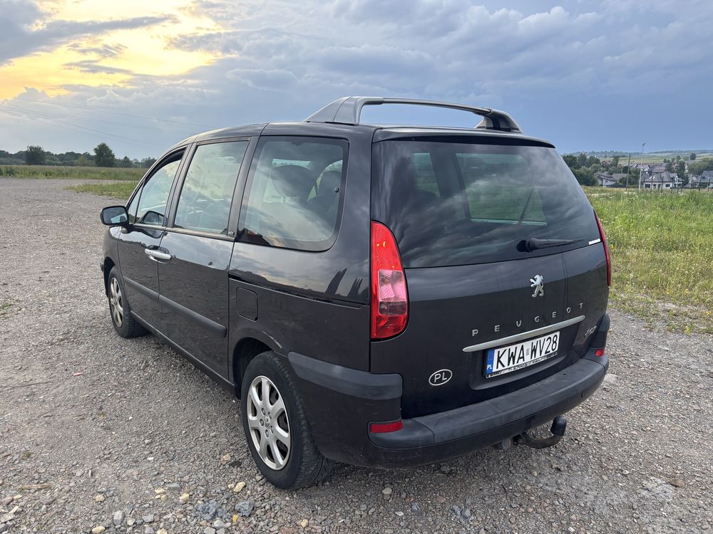 Peugeot 807 2.0 hdi 2005 r 7 os z hakiem