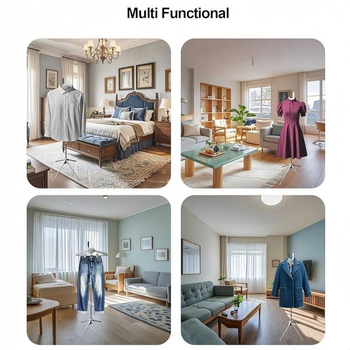 Стійка для відпарювання одягу В ПОДАРУНОК рукавичка, вішак, вішалка