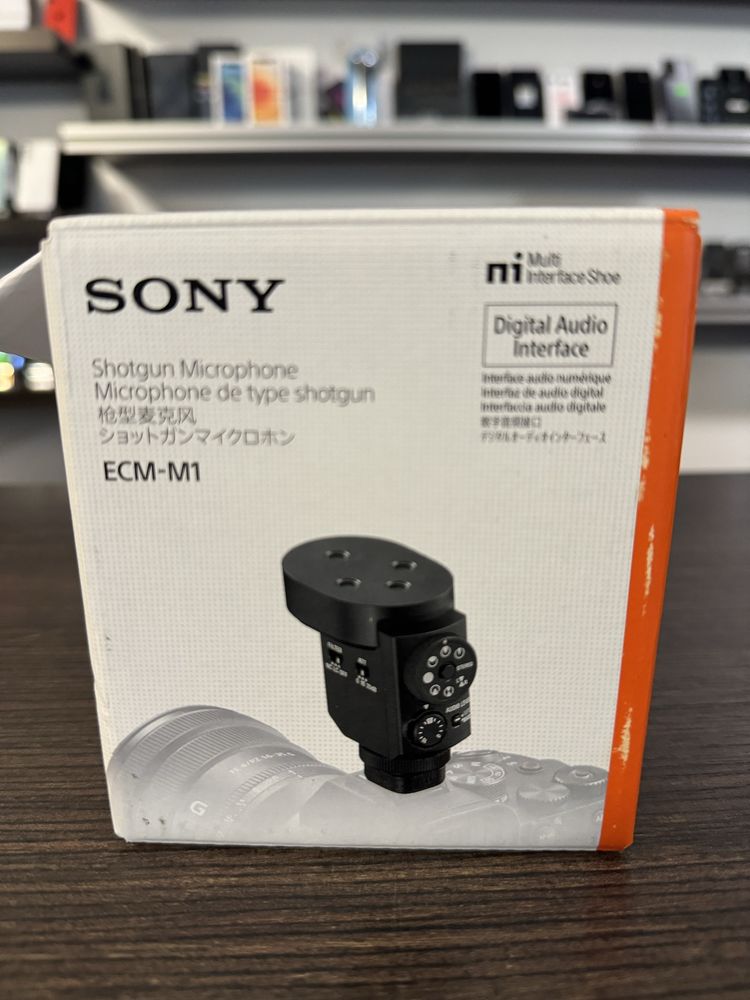 Mikrofon bezprzewodowy Shotgun SONY ECM-M1 Poznań Długa 14