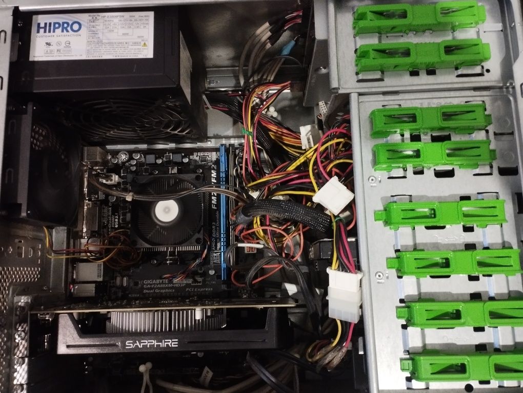 Компьютер игровой a-10-7850k, amd rx 560 4 gb, ddr3 12 gb