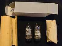 Mullard CV4003 /M8136/6189T/12AU7WA Válvulas NOS