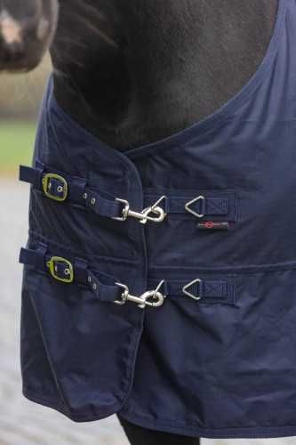 Derka przeciwdeszczowa dla konia RugBe HighNeck z kołnierzem