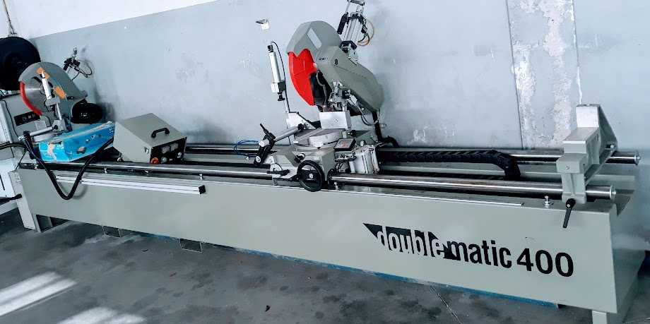 Traçadeira dupla double matic 400mm compa nova