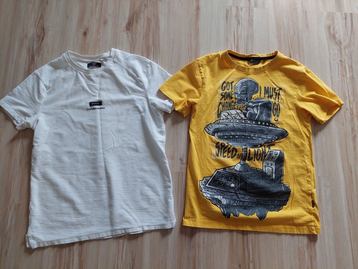 Koszulki,  T-shirty, CROPP,  BERSHKA, S, bdb