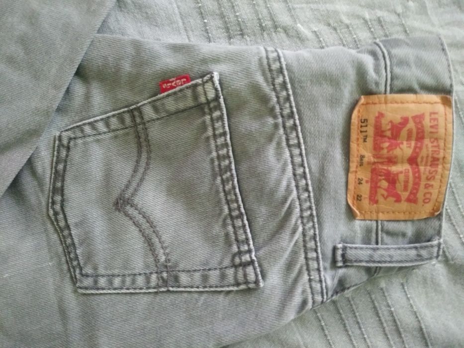 Jeansy dziecięce levi's 511 rozm.W24×L22