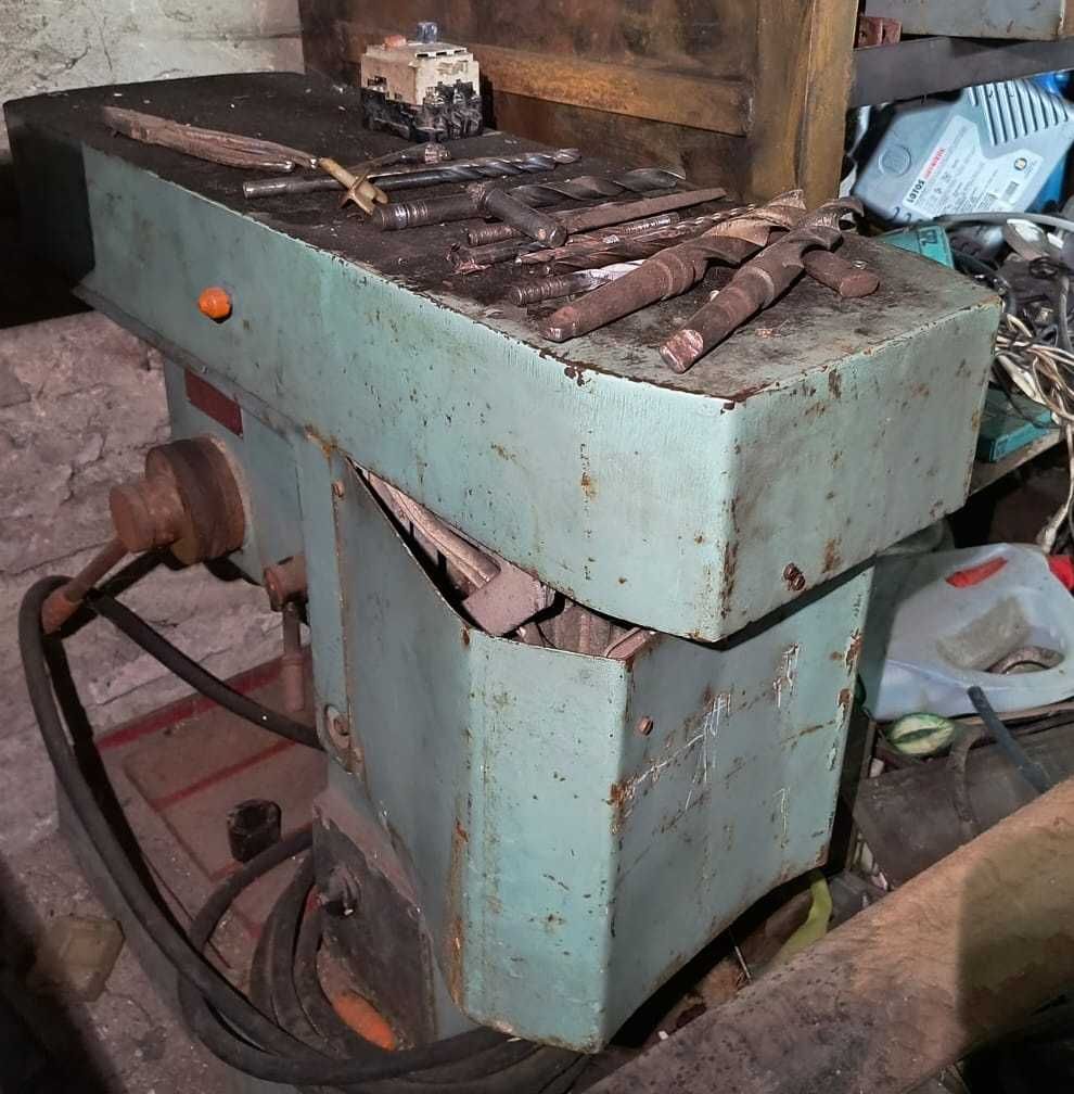 Wiertarka stołowa WS-16, obroty prawe/lewe, solidna produkcja Polska.