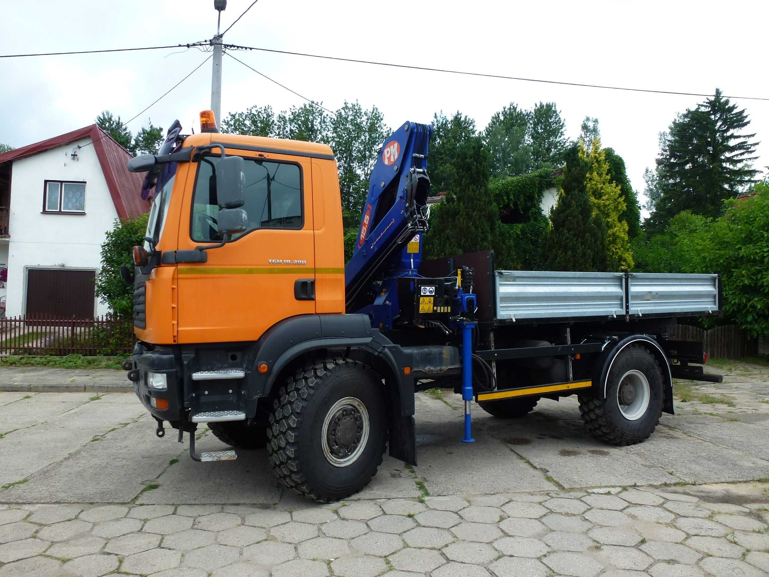 MAN TGM 4X4 18.280    4X4