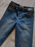 Calças Skinny Fit Azuis, 9-10A