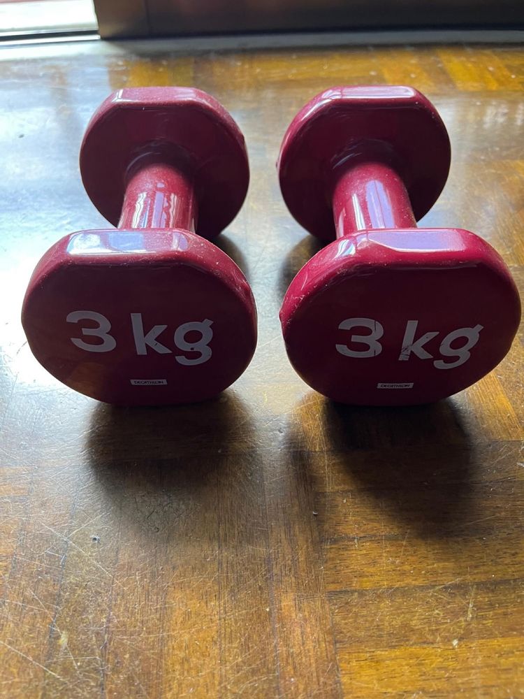 Pesos 3 kg Decathlon