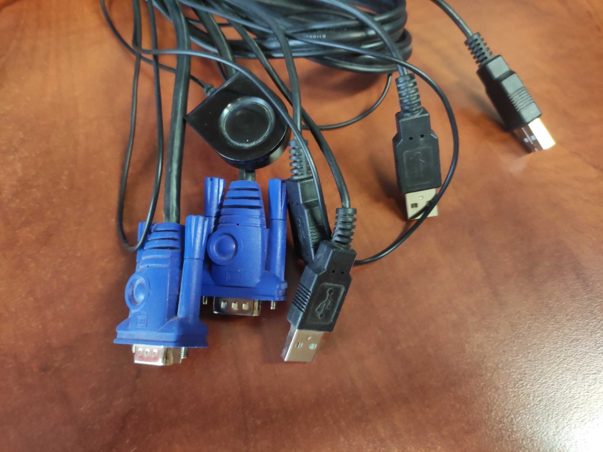 ATEN przełącznik USB Cable KVM Switch