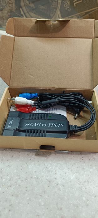 Кабель-конвертер компонентний YPbPr+audio (5*RCA) to HDMI
