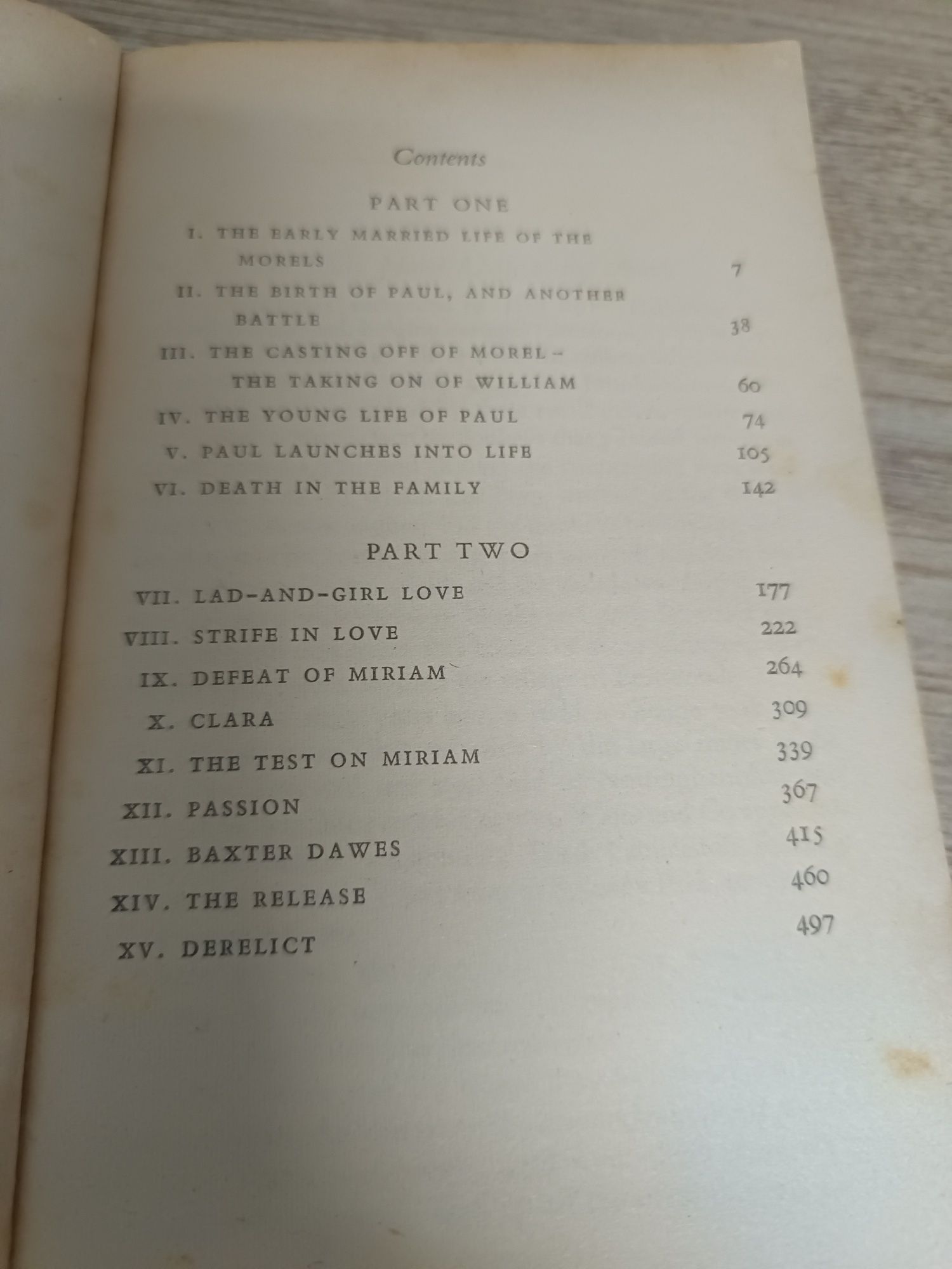Livro raro"Sons and Lovers" D.H.Laurence.1913.