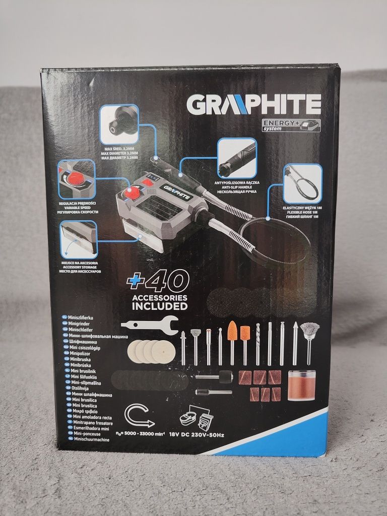GRAPHITE Multiszlifierka 58GE107 | NOWA
