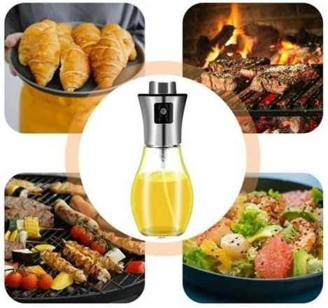 Spryskiwacz do oliwy oleju octu dozownik szklany w sprayu 200 ml