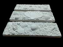 Placas de gesso 3d para decoração