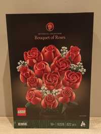 Róże zestaw klocków  bukiet 10328