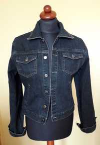 Oldschoolowa kurtka jeansowa vintage r.38 M bawełna 100% cotton PRL