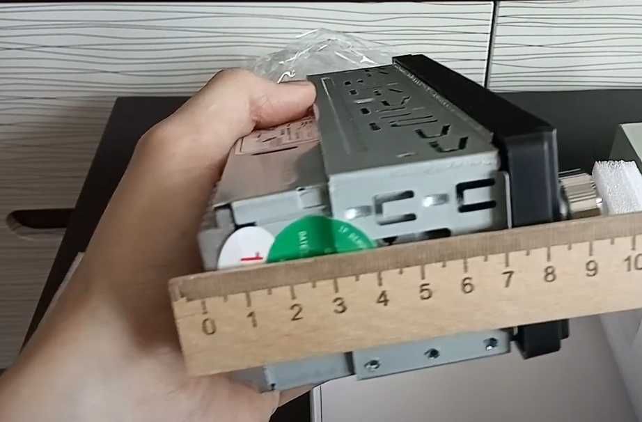 Автомагнітола стандартна з дисплеєм bluetooth usb microsd та пультом