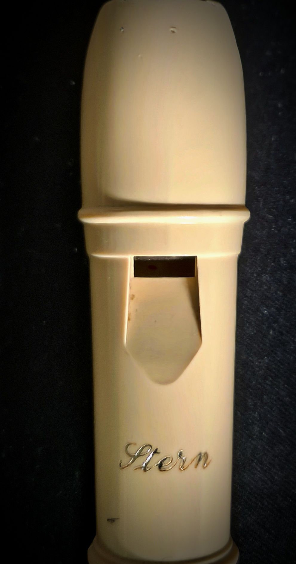 Flauta de bisel usada