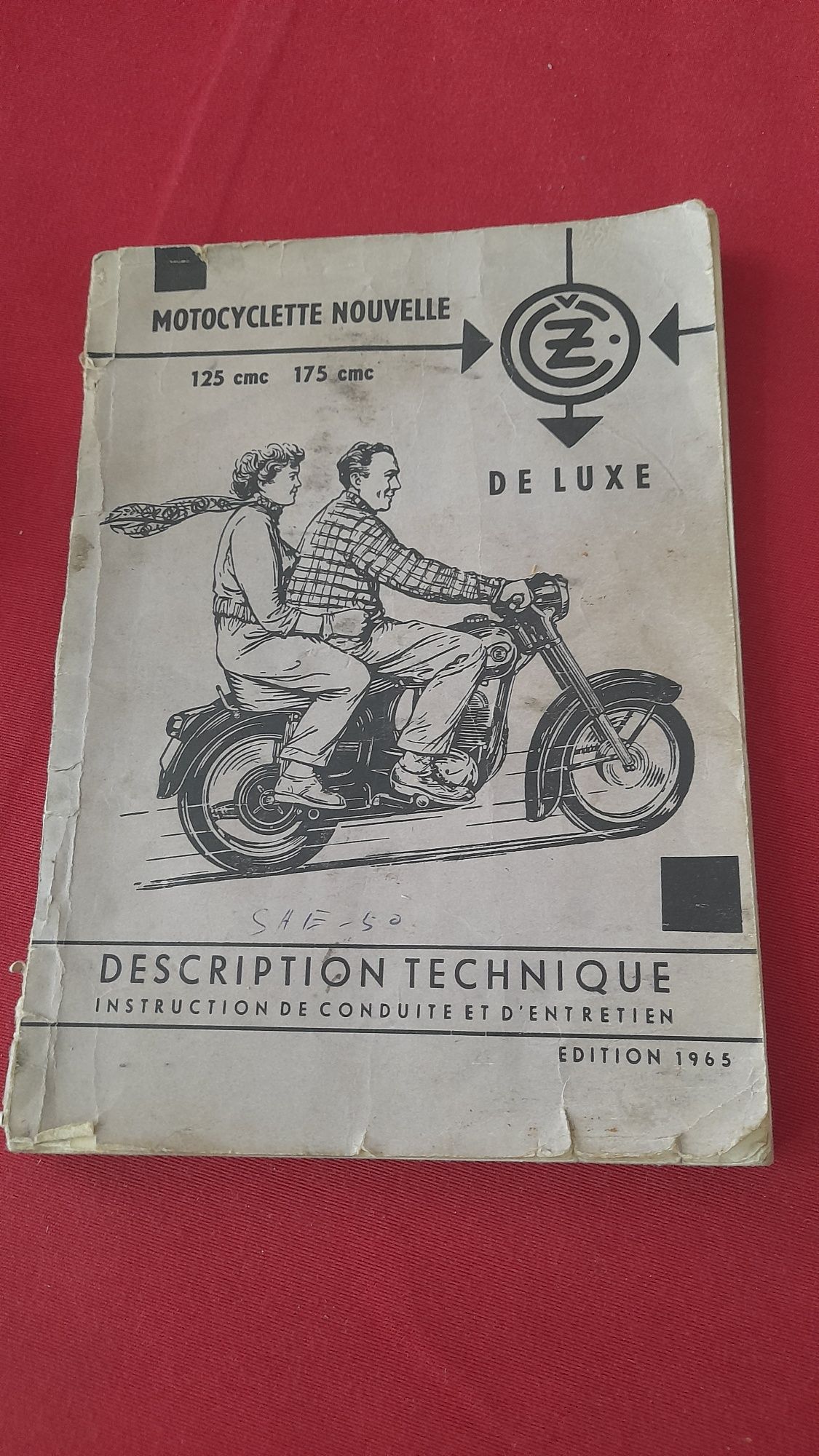 Manual Mota CZ Checoslováquia (1965)