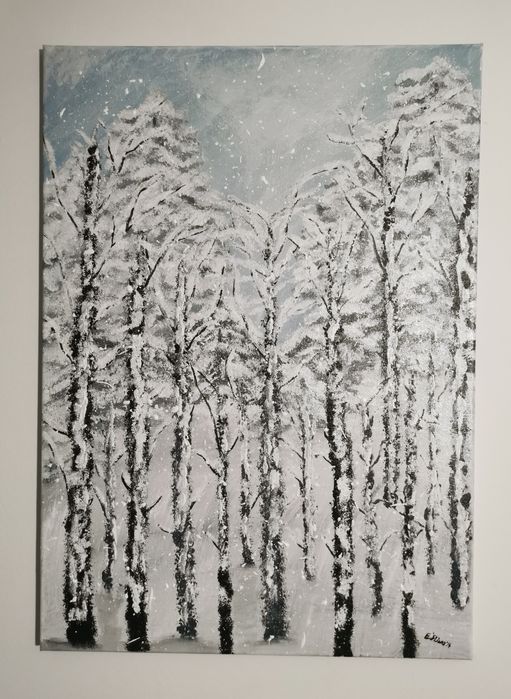 Obraz ręcznie malowany, 50x70cm