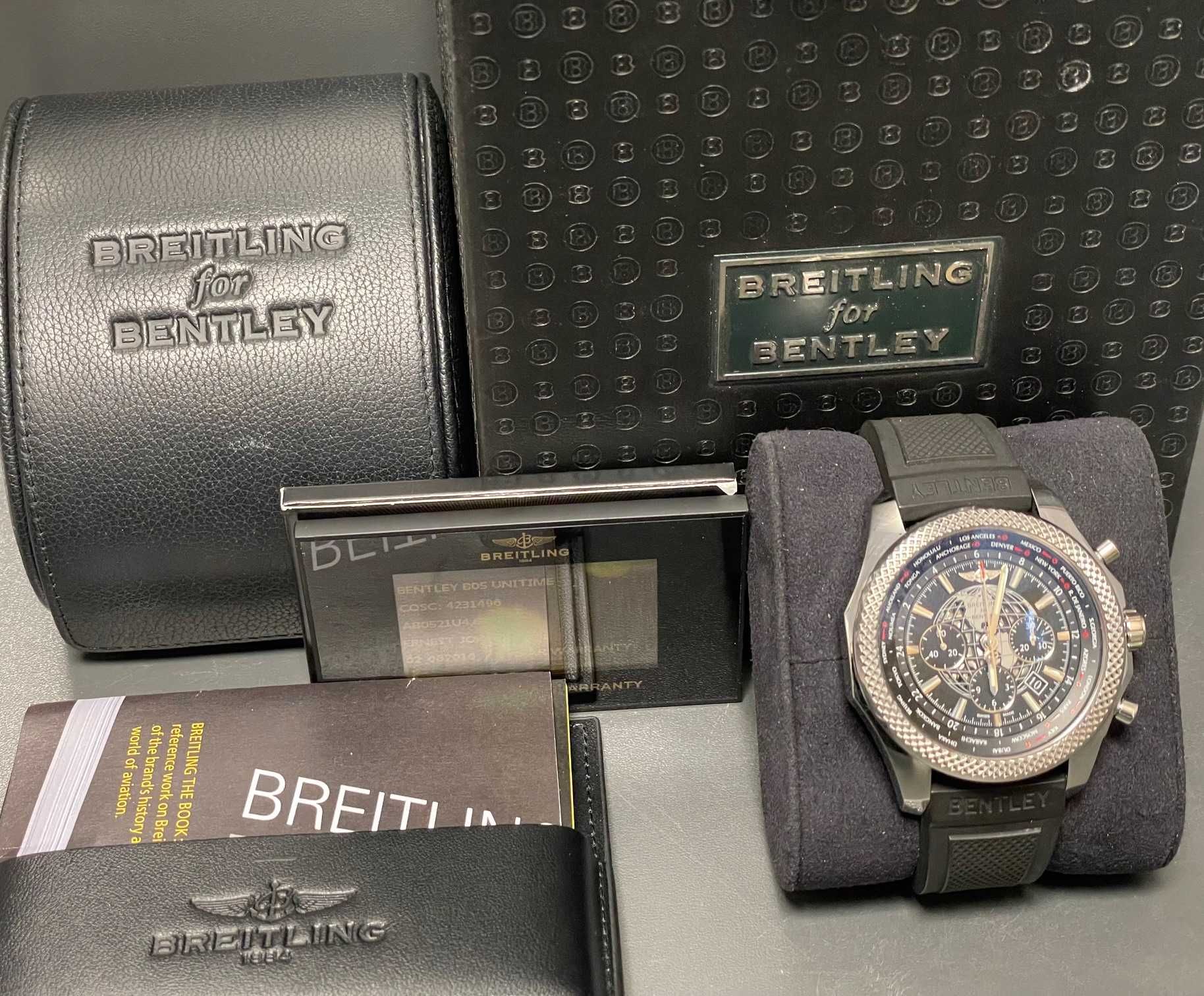 Breitling Bentley B05 Unitime Black Dial AB0521