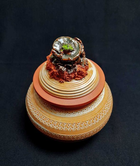 Pote açucareiro Cerâmica artística