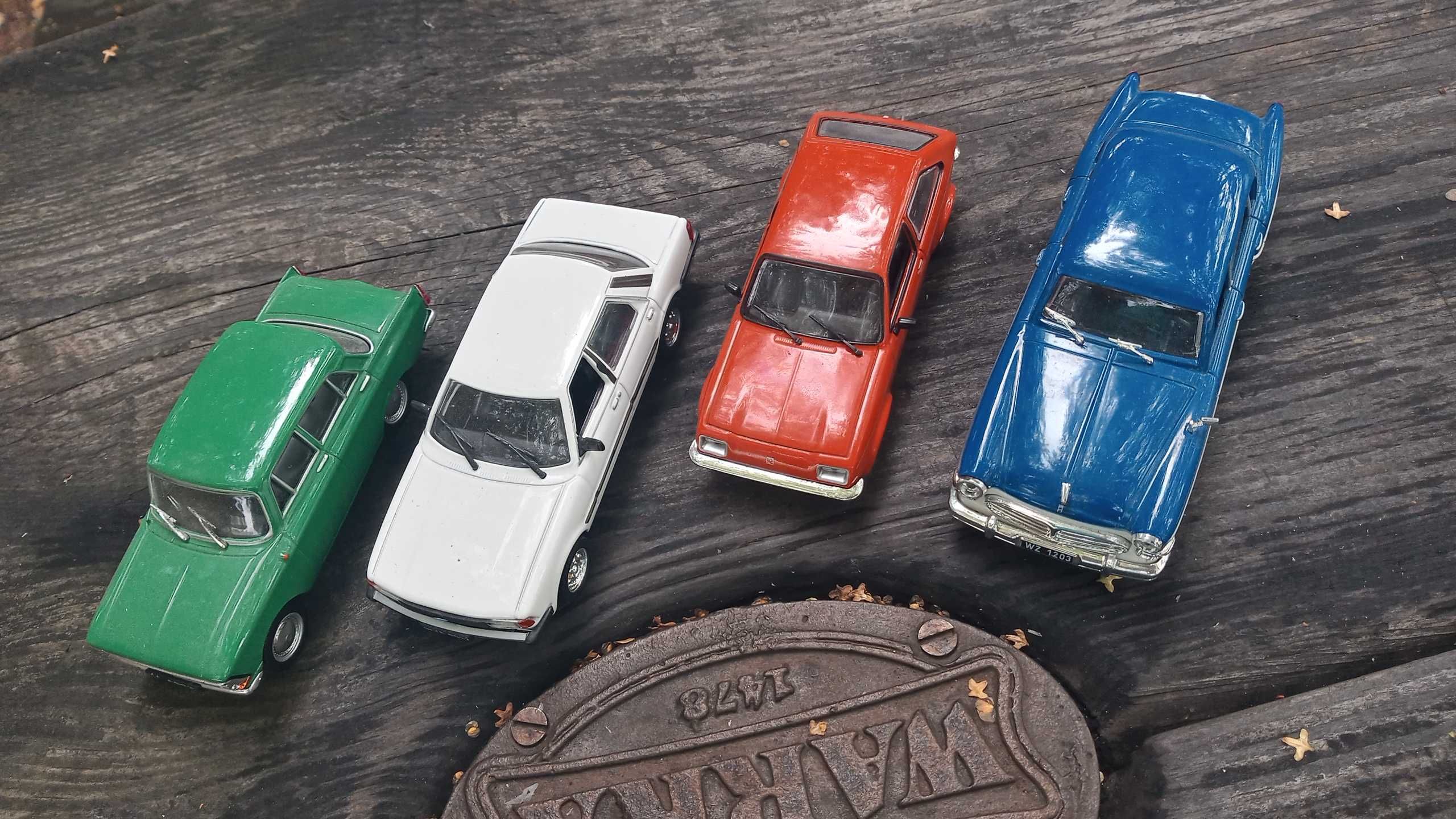 4 Modele samochodów deagostini w skali 1:43