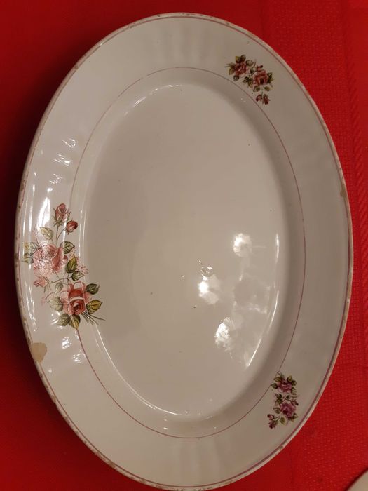 Bules de Porcelana  Branca Travessas Sacavem Capôa