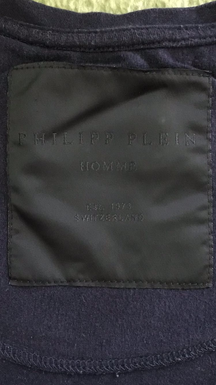 Футболка Philipp Plein, унисекс,винтаж,М