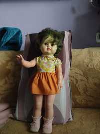 Stara niemiecka lalka placzaca 1960r