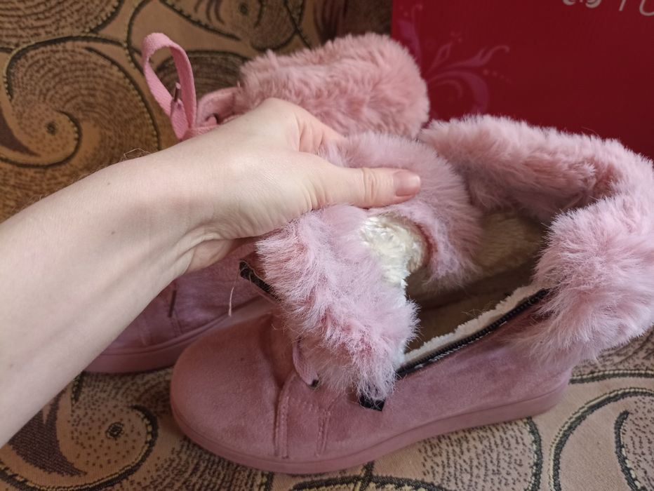 Ботінки зимові, 39розмір, устілка 24 см