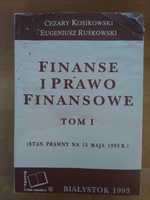 Finanse i prawo finansowe Tom I