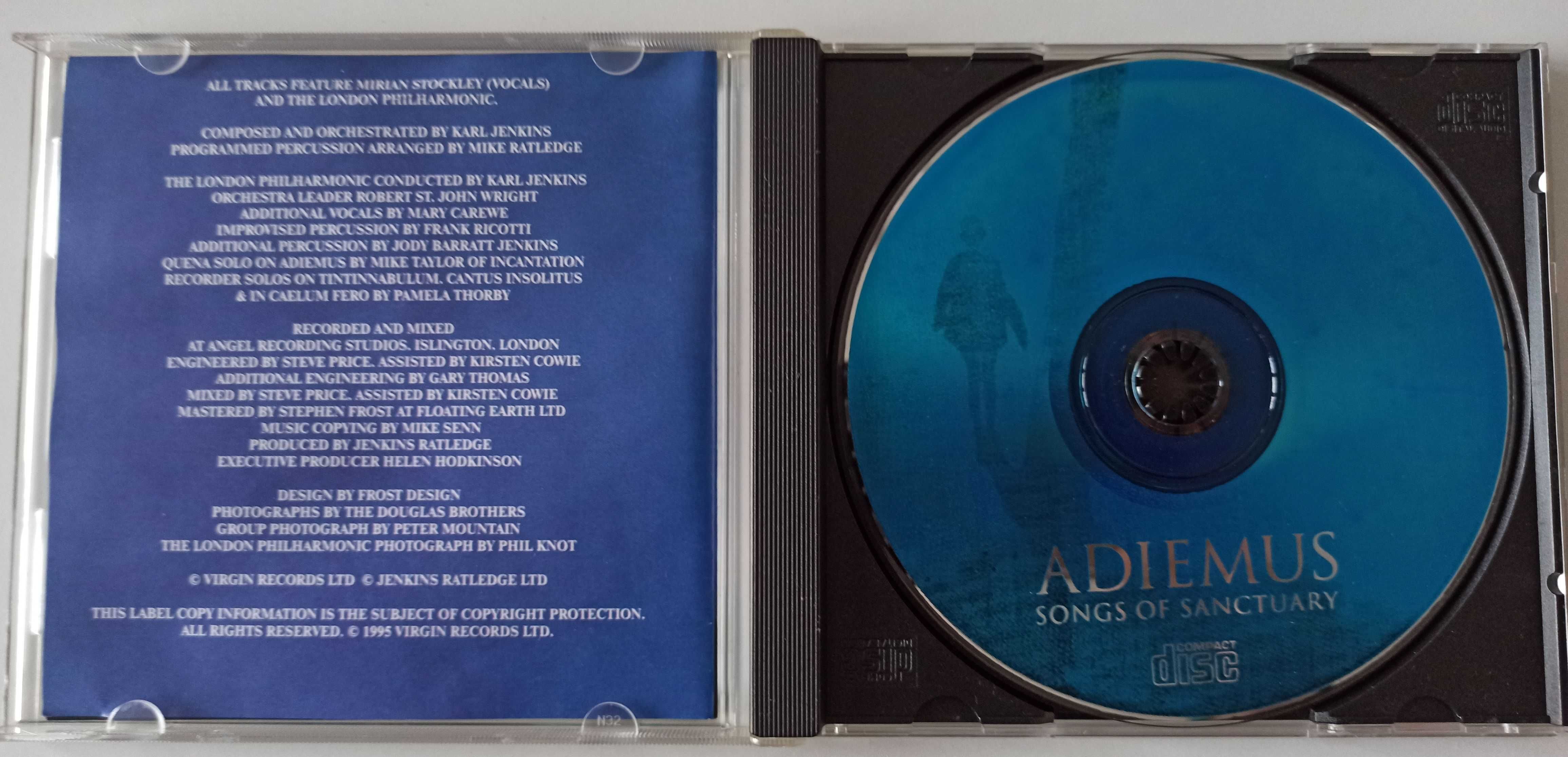 Adiemus - Songs of sanctuary płyta CD Karl Jenkins
