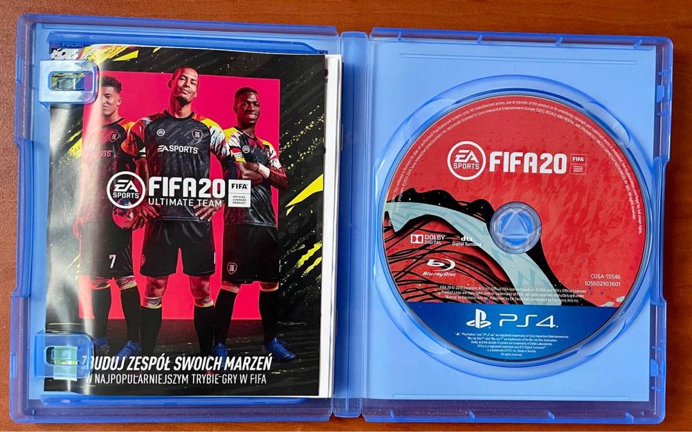 PS4 gra Fifa 20 PL