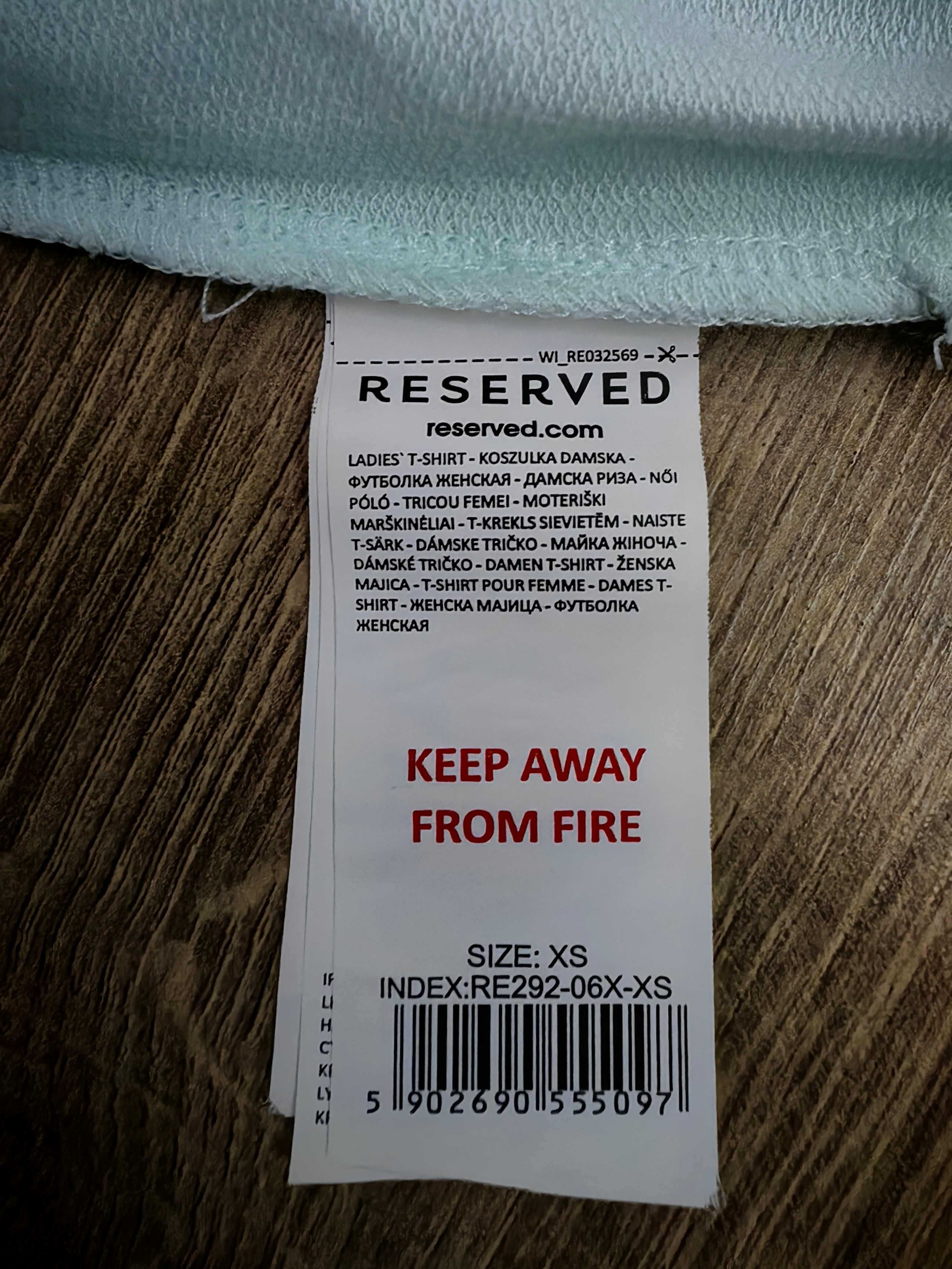 Damska koszulka letnia Reserved XS