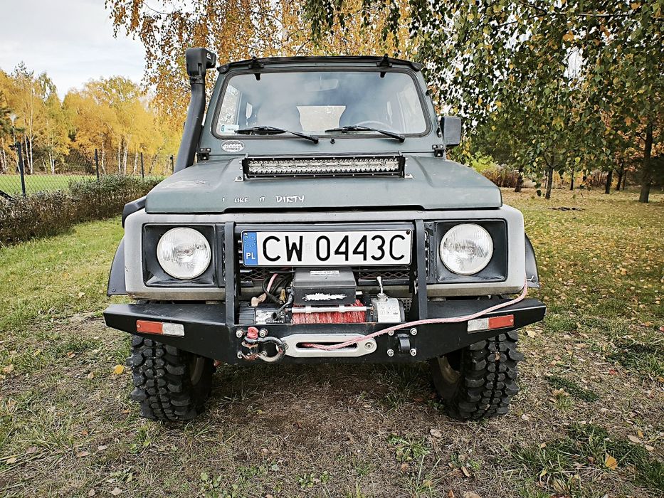 Suzuki Samurai, 1.6 benzyna wspomaganie, Łódź, dwa komplety kół