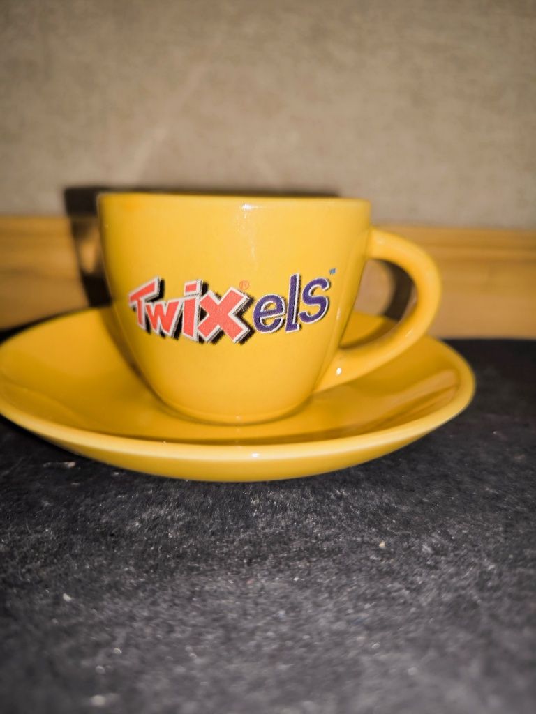 Chávena  de café Twix amarela