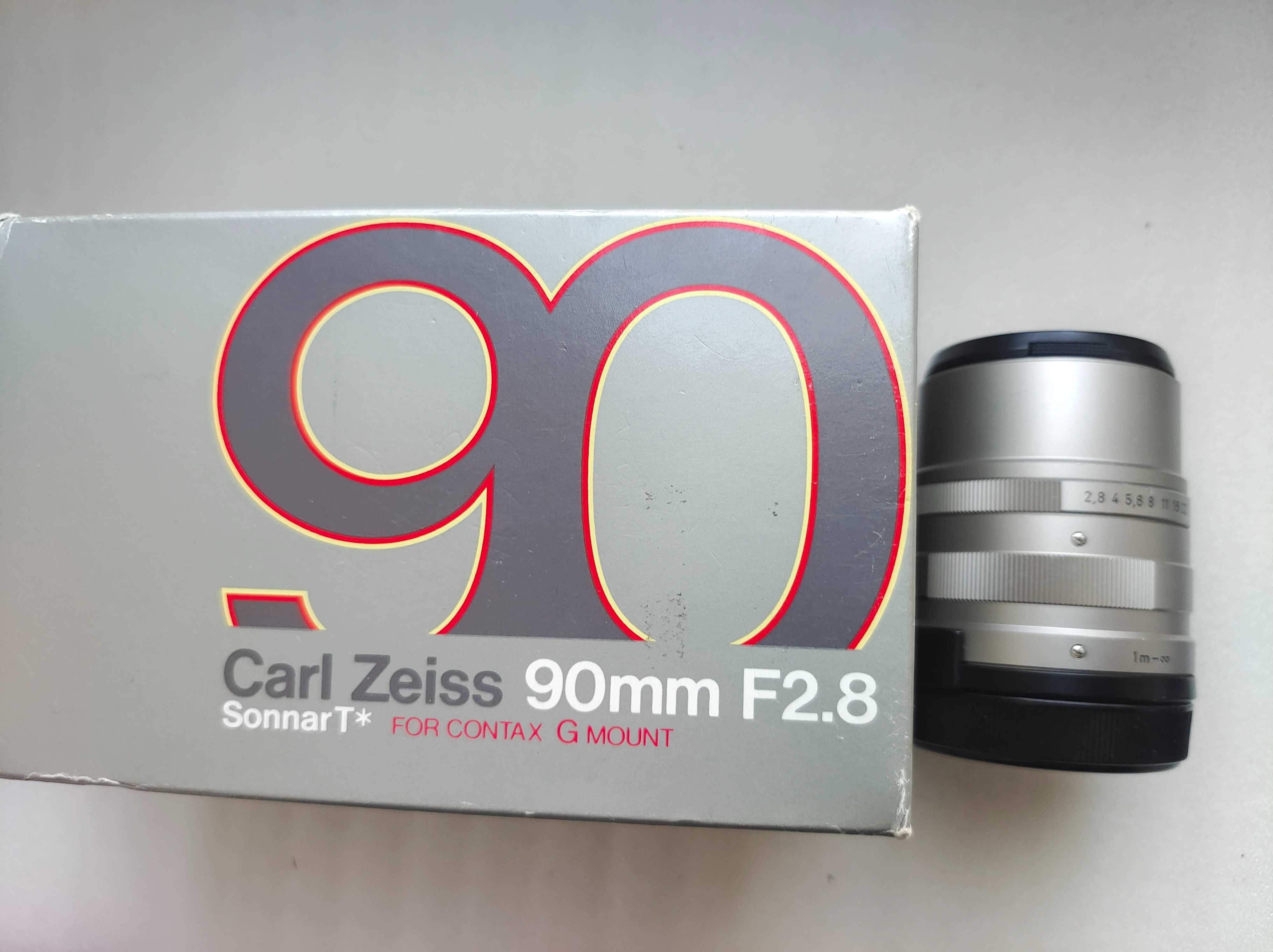 Objektyw Contax Carl Zeiss Sonnar T G 90mm F/2.8
