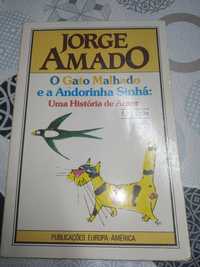 Livro "O gato malhado e a andorinha sinhá" de Jorge amado