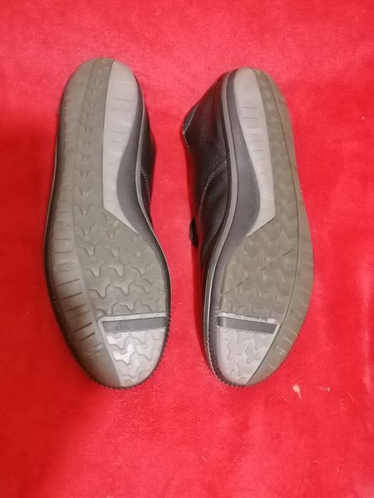 Кожаные мокасины cat