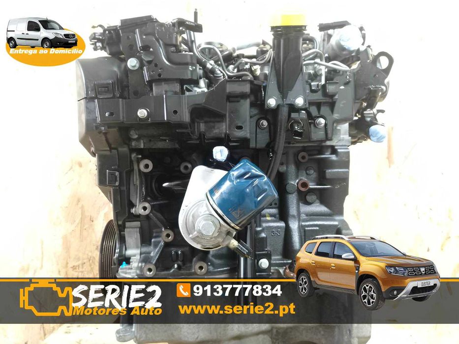 K9K656 Motor Dacia Duster 1.5 DCI 110cv