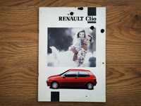 Prospekt Renault Clio 1992 (po niemiecku)