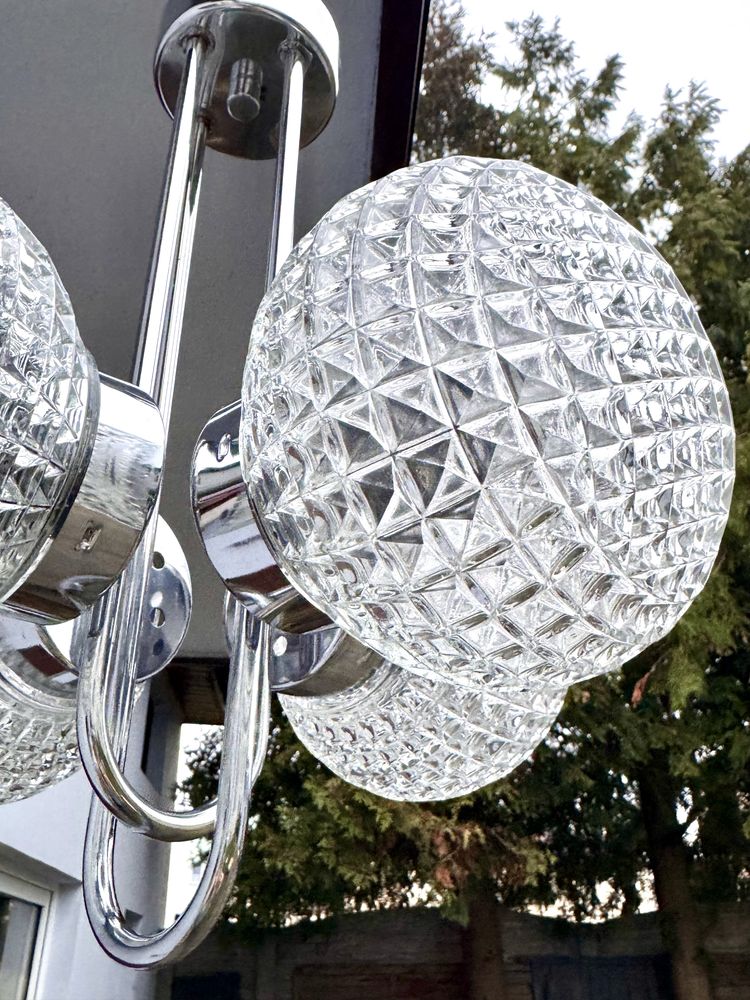 Lampa wiszaca. Czechoslowacja.Vintage